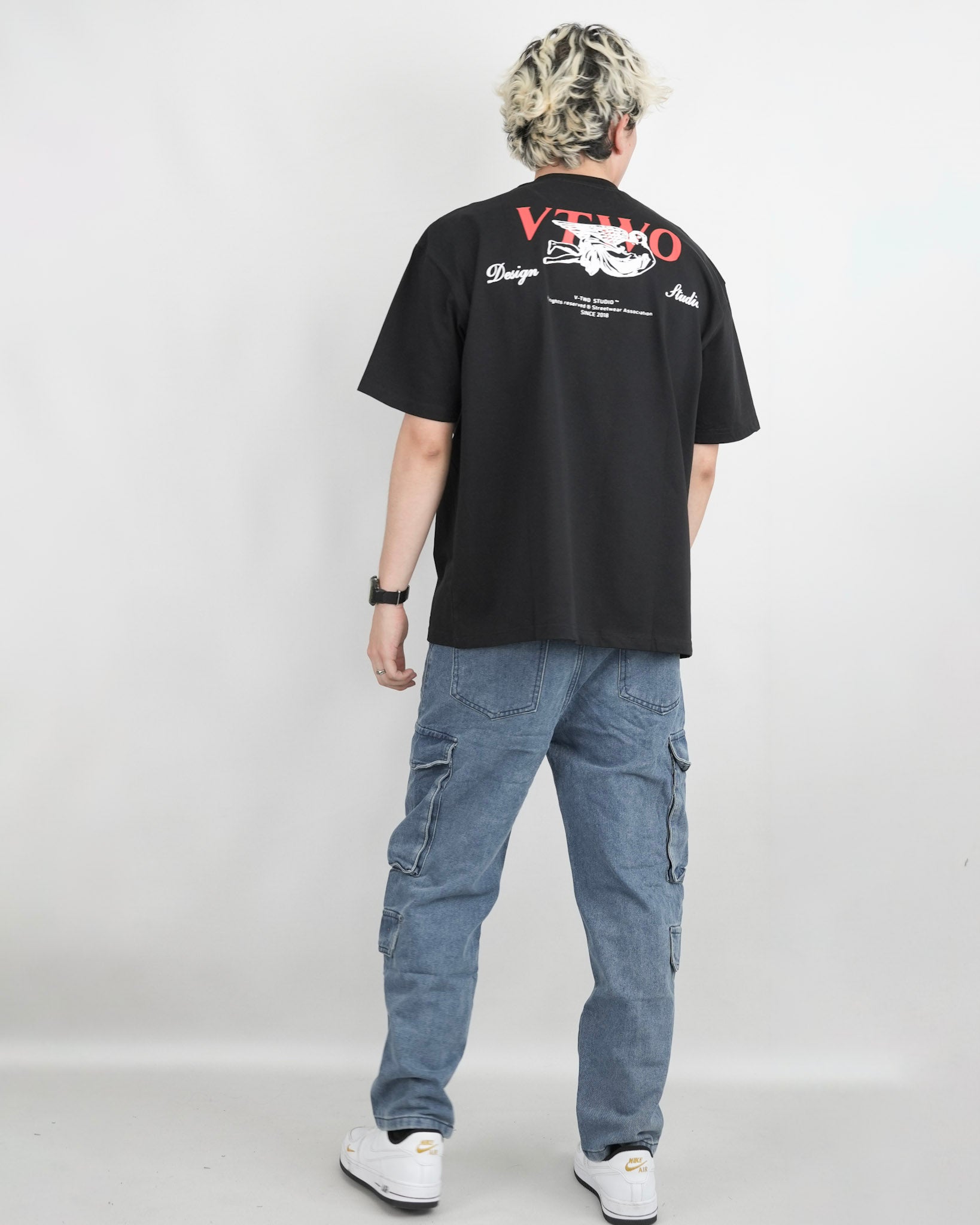 CAMISETA FCA012 NEGRO