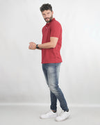 CAMISA POLO CAP006 ROJO