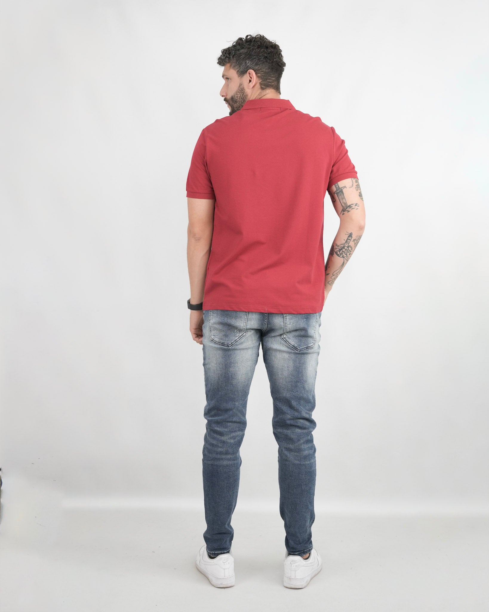 CAMISA POLO CAP006 ROJO
