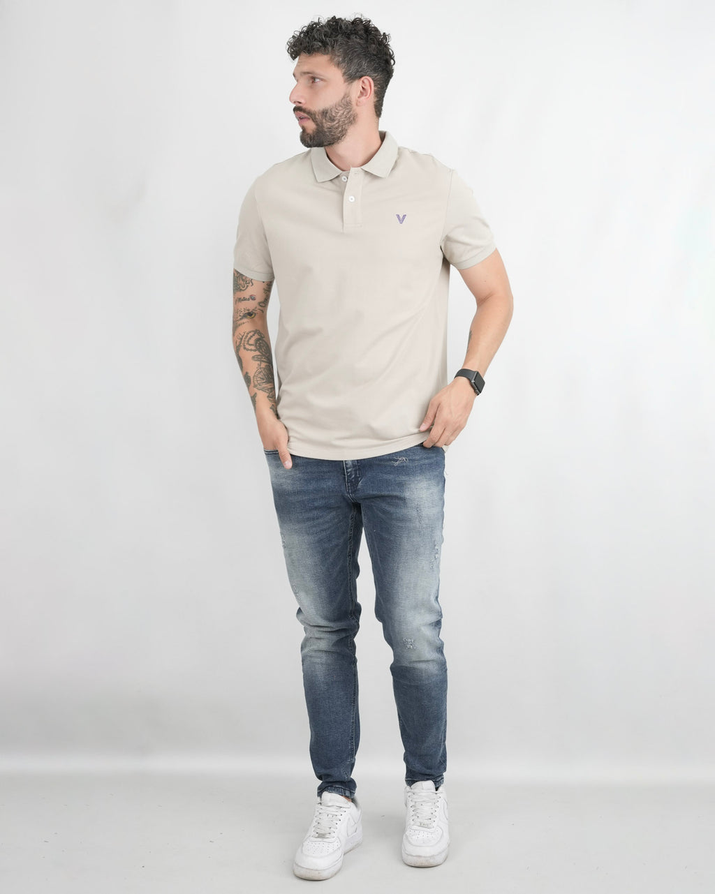 CAMISA POLO CAP006 KHAKI