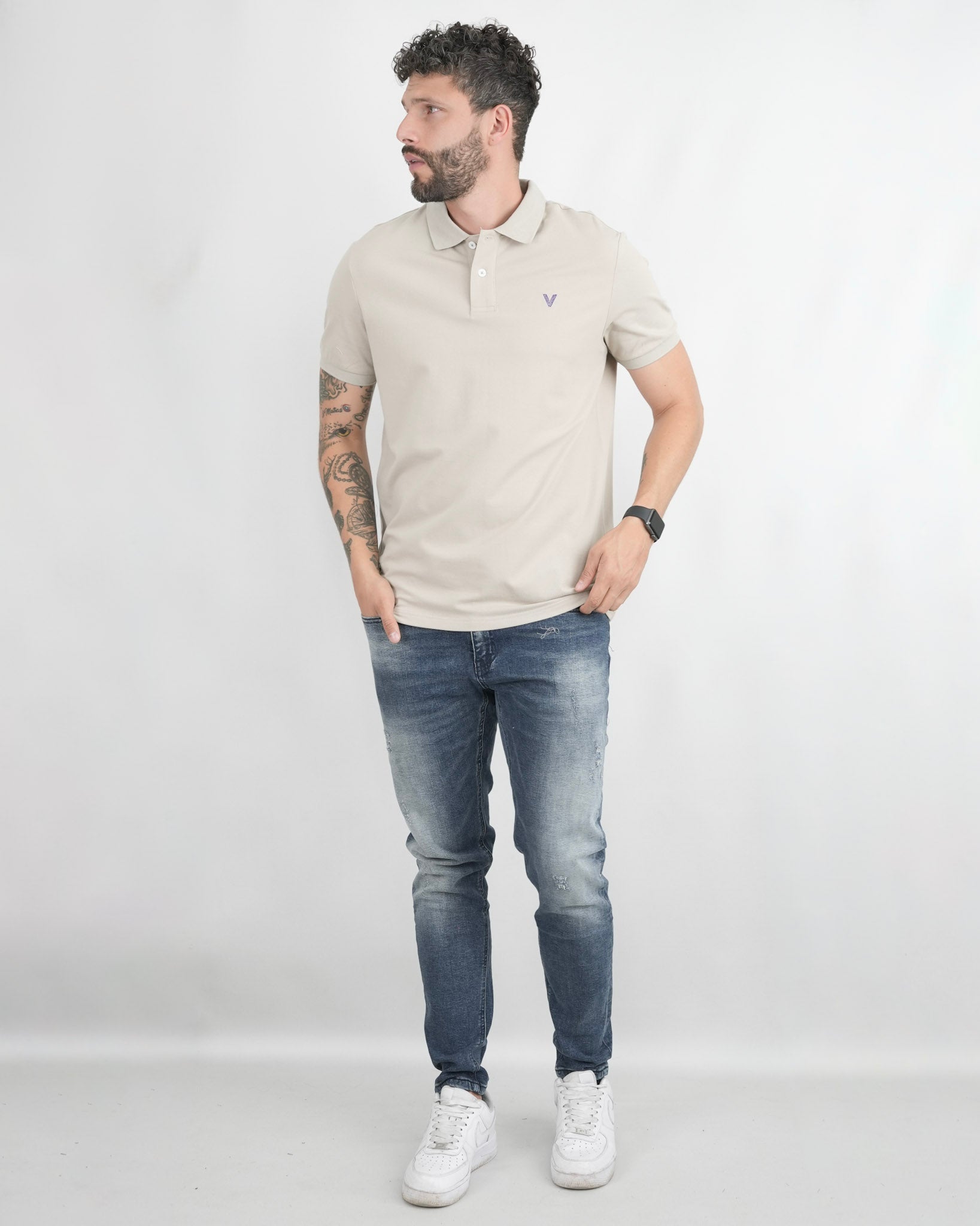 CAMISA POLO CAP006 KHAKI