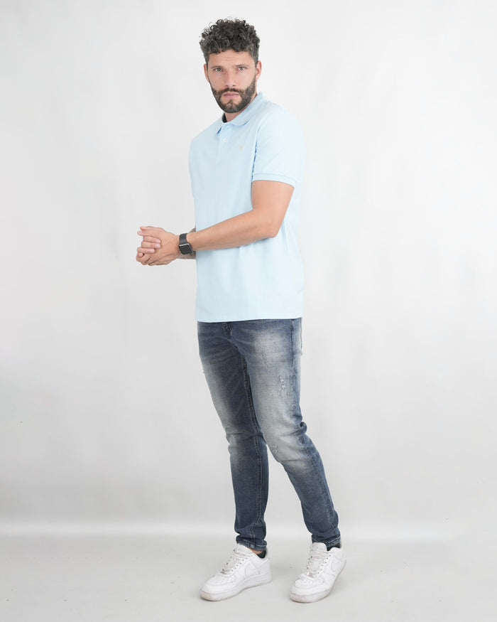 CAMISA POLO CAP006 AZUL.C
