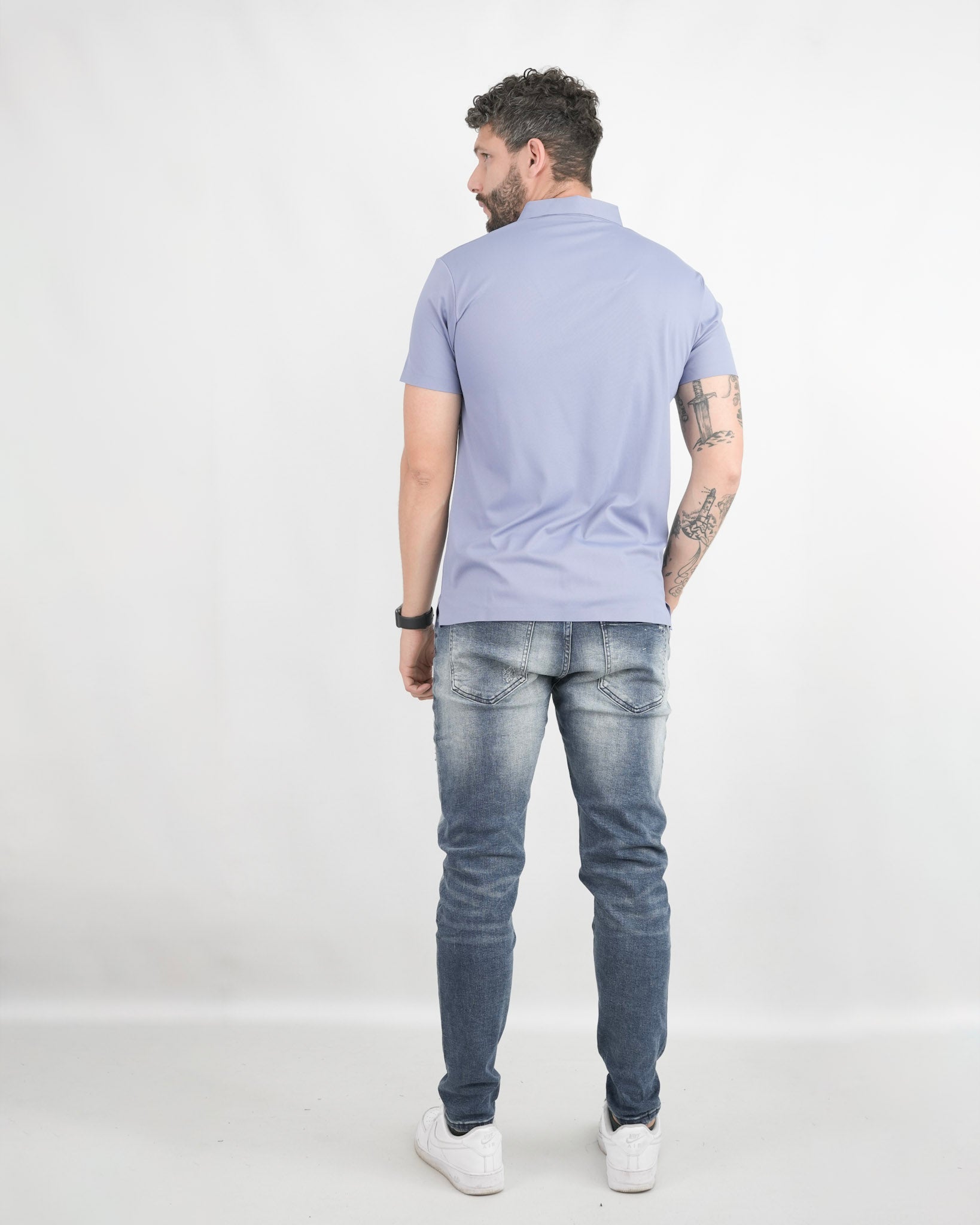 CAMISA POLO JCA001 LILA