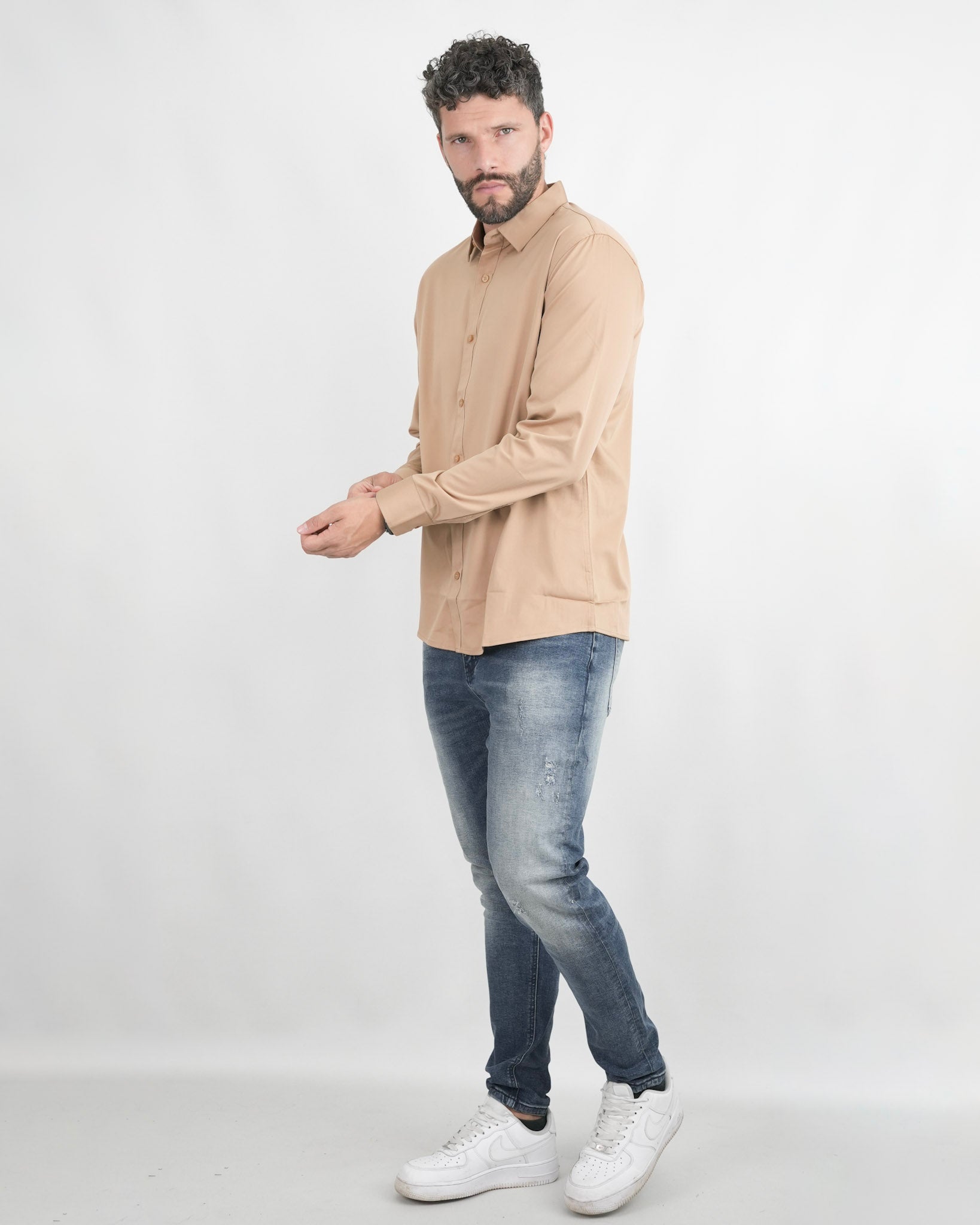 CAMISA FVR006 KHAKI