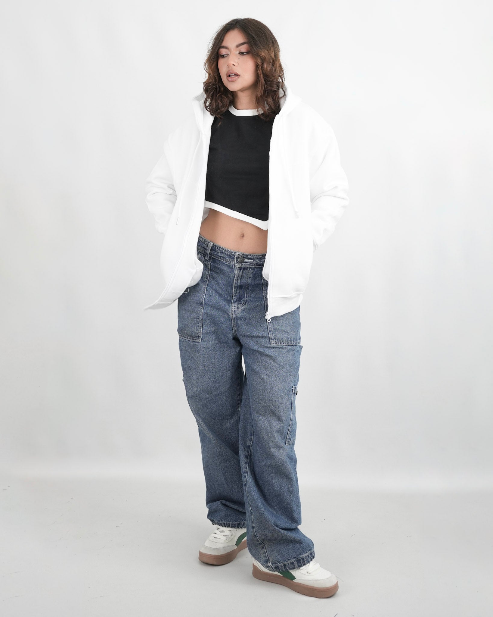 CHAQUETA FSA048 BLANCO