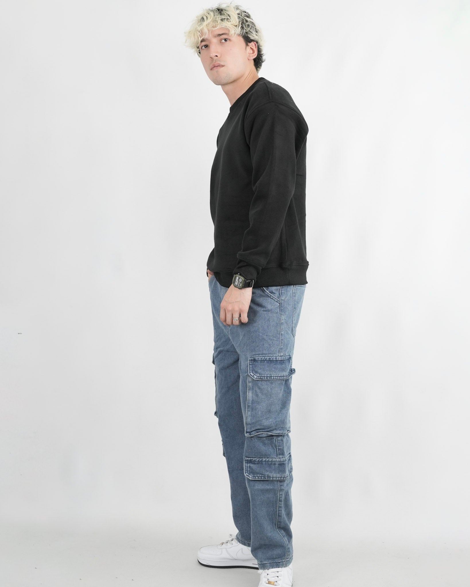 SUETER HISA015 NEGRO