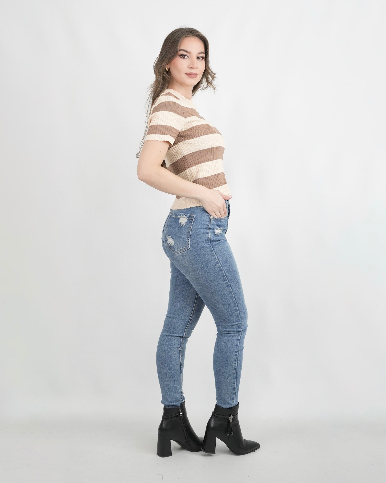 BLUSA MSA208 KHAKI