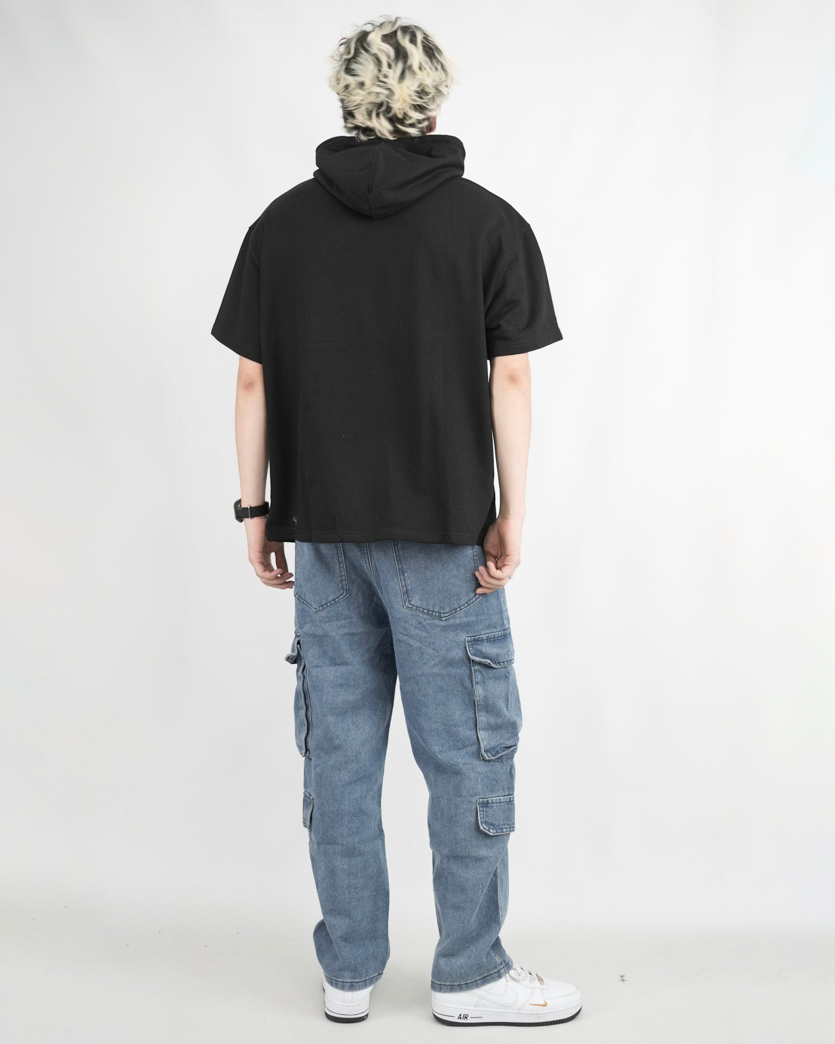 HOODIE CA017 NEGRO