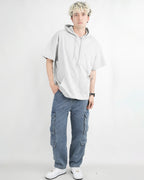 HOODIE CA017 GRIS