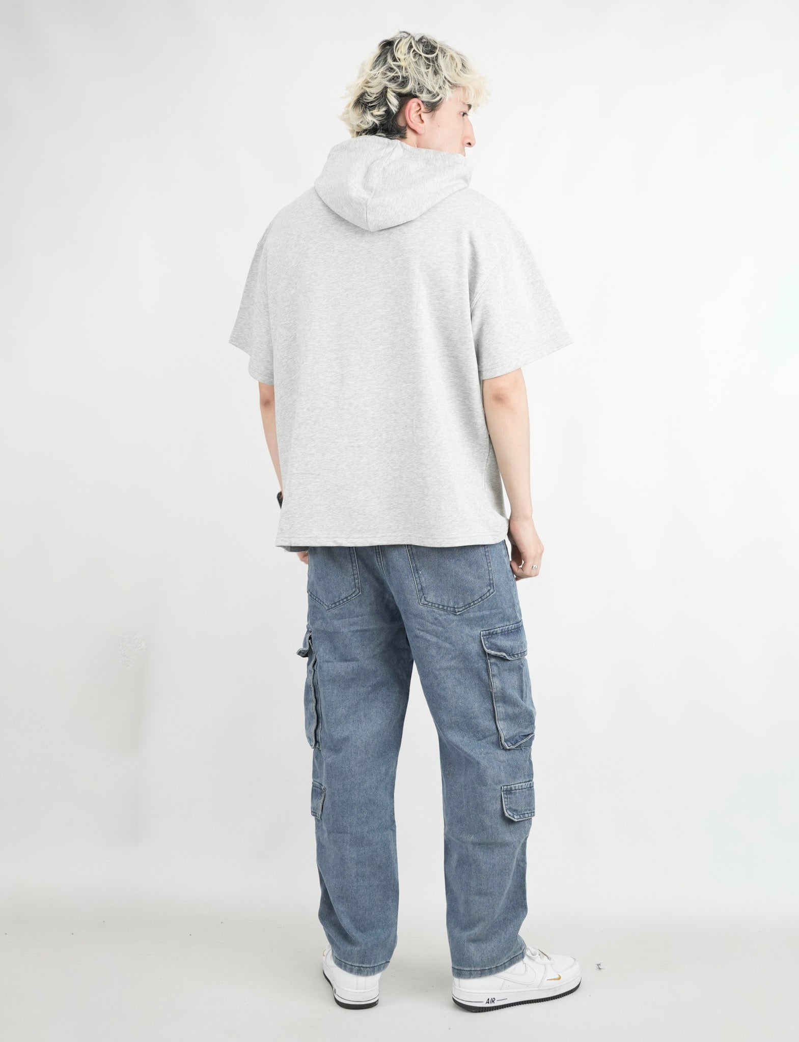 HOODIE CA017 GRIS