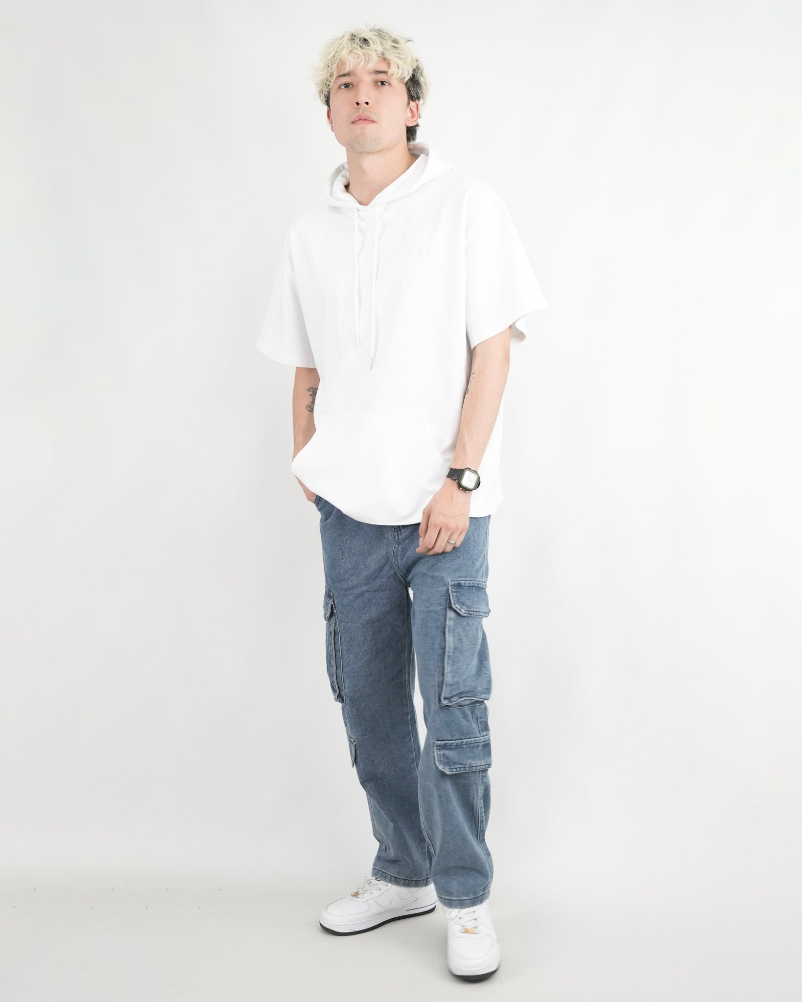 HOODIE CA017 BLANCO