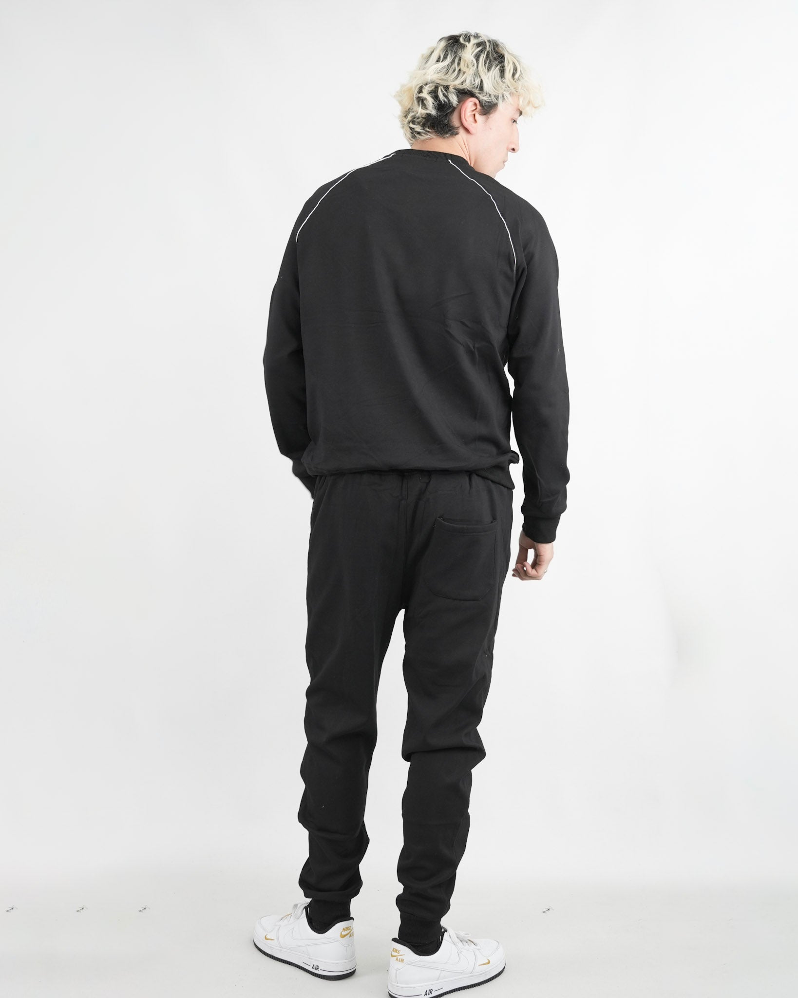 SUDADERA LSA023 NEGRO