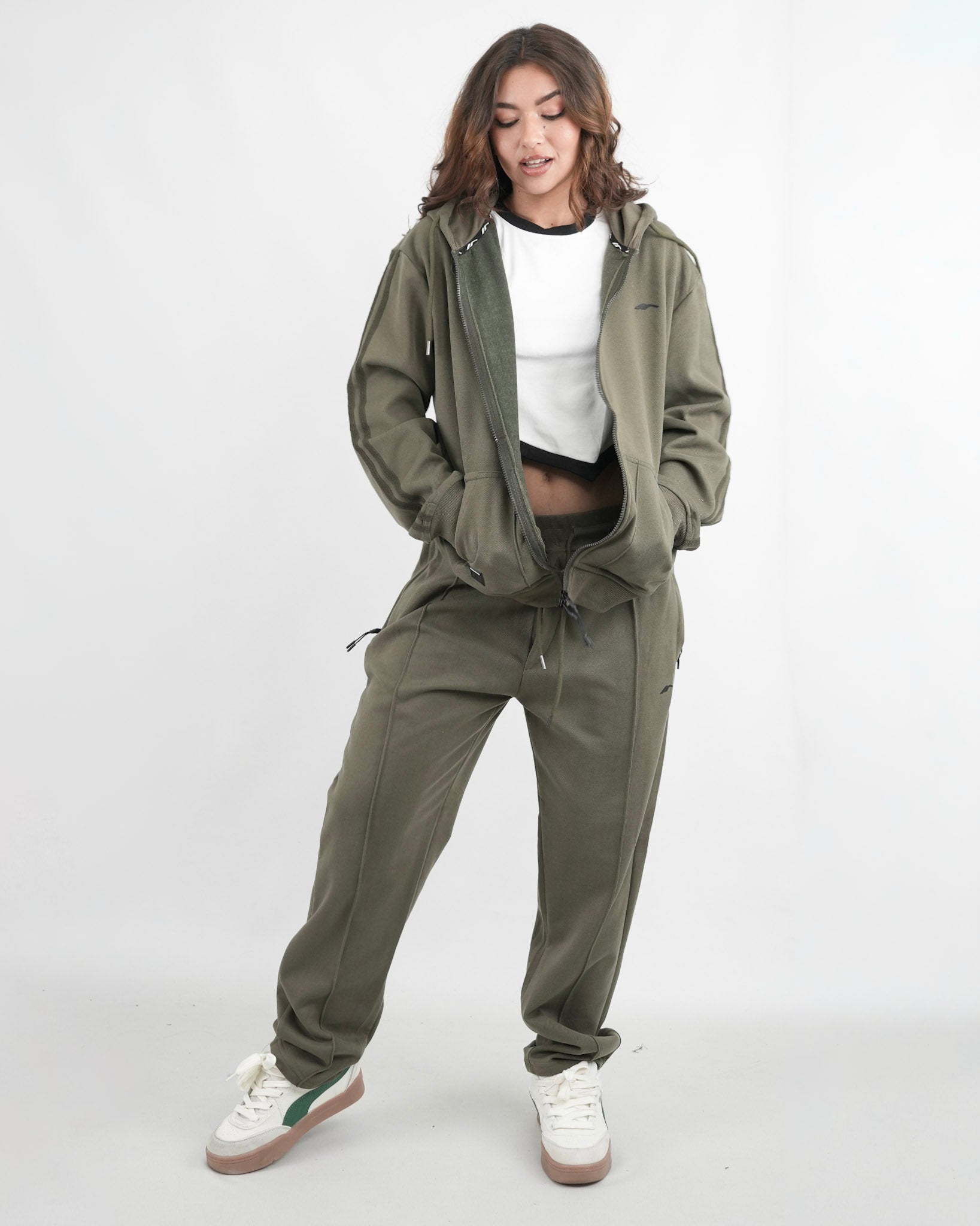 SUDADERA CST006 VERDE