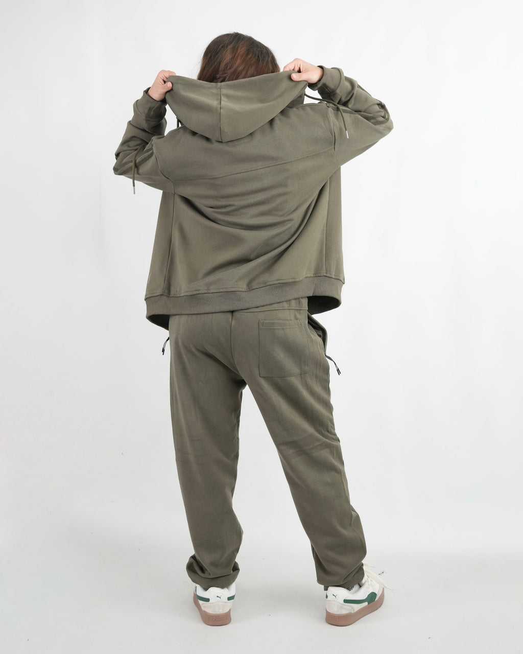SUDADERA CST006 VERDE