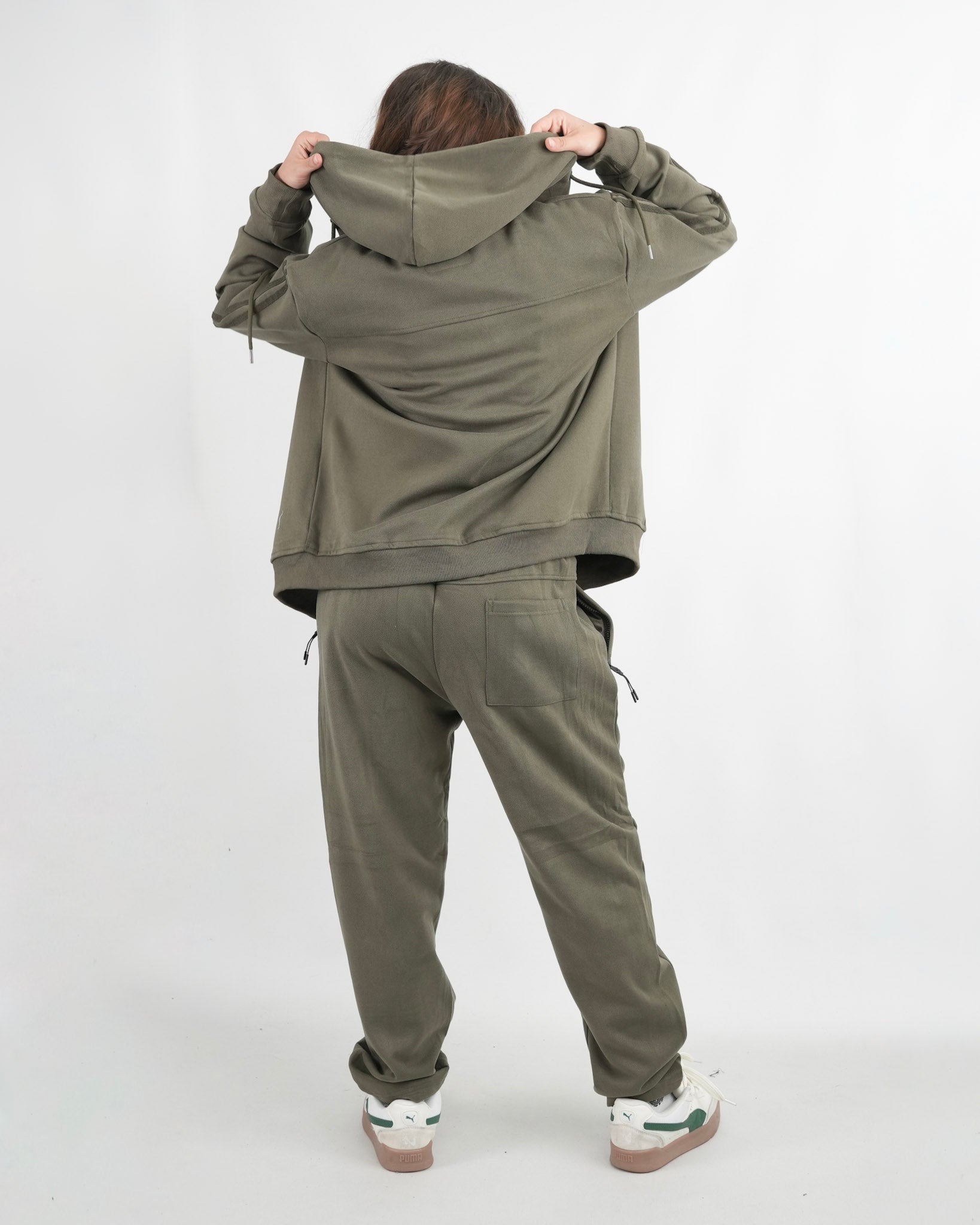 SUDADERA CST006 VERDE