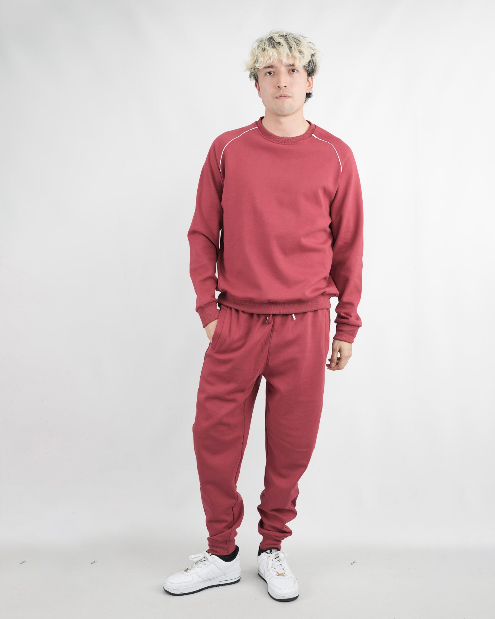 SUDADERA LSA023 VINO
