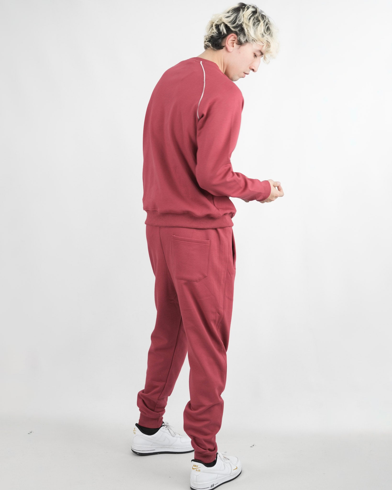 SUDADERA LSA023 VINO