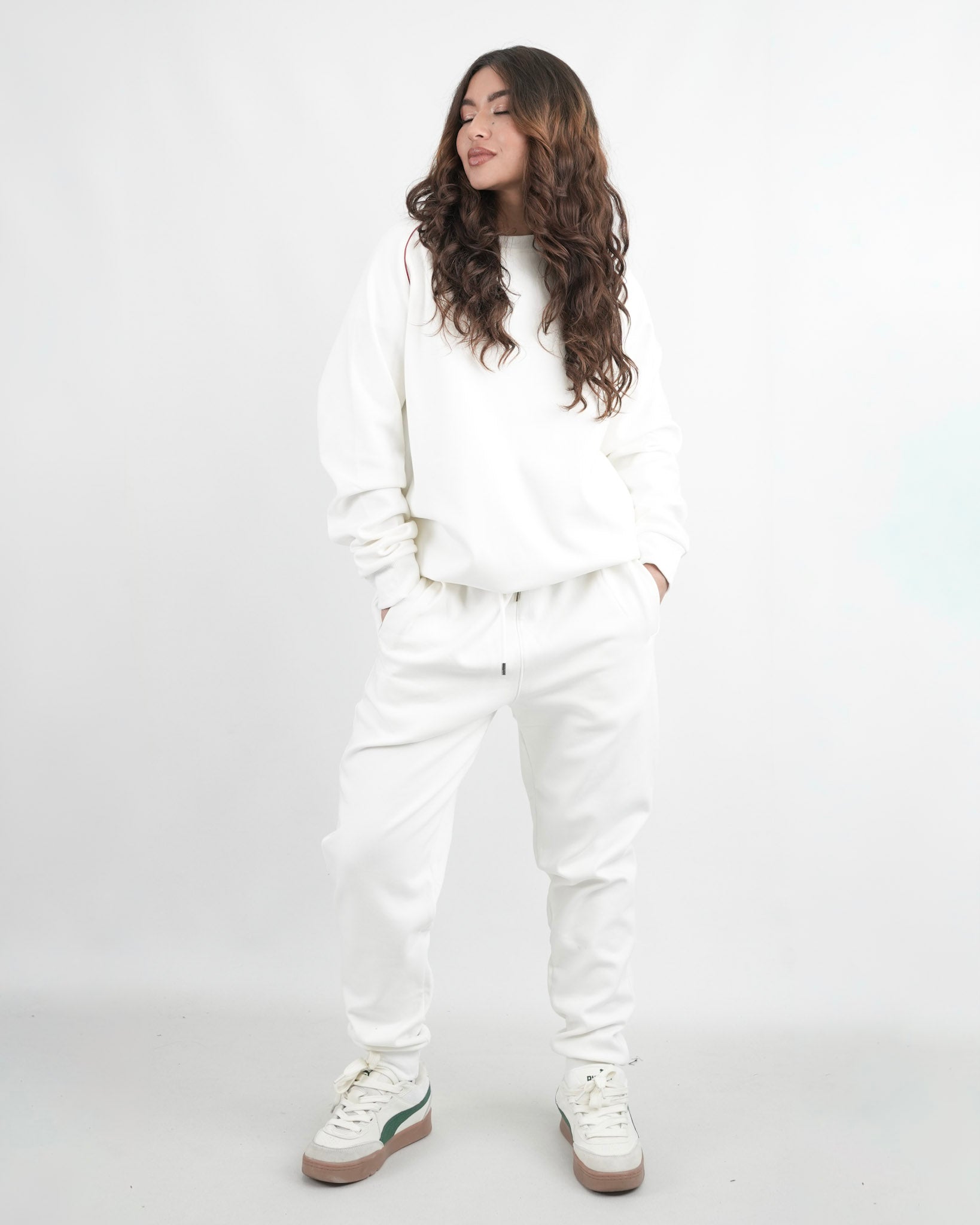 SUDADERA LSA023 BLANCO