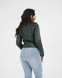 CHAQUETA PU001 VERDE