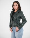 CHAQUETA PU001 VERDE