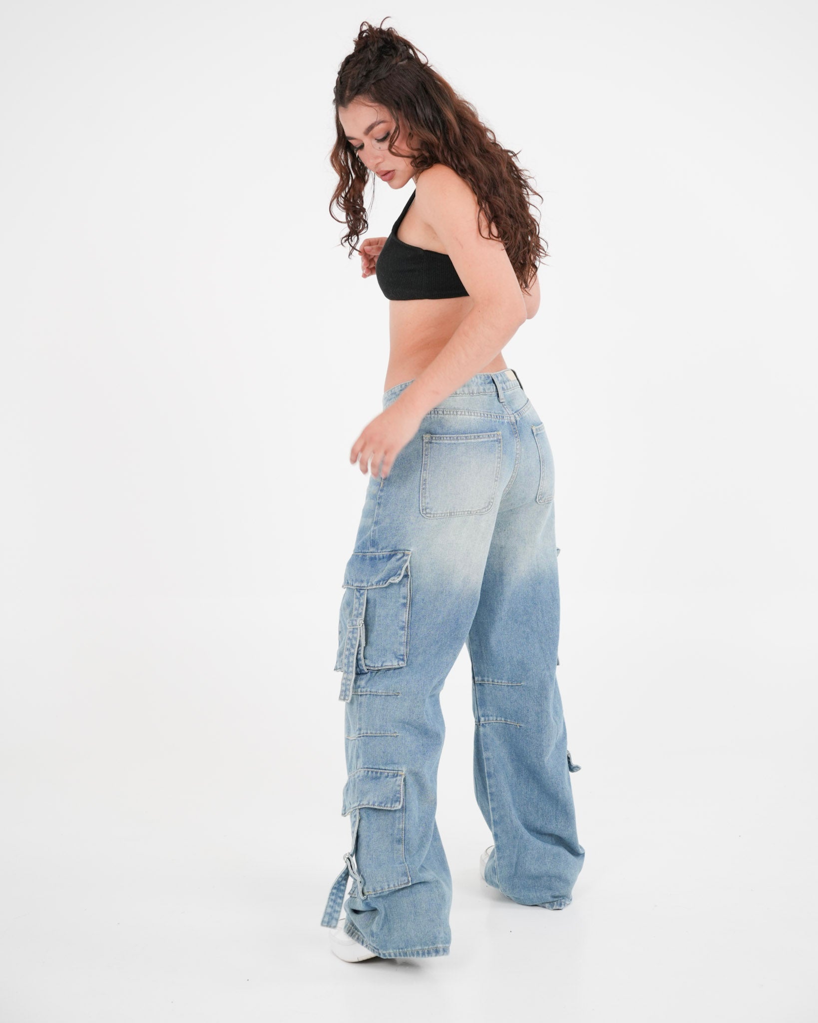 JEAN CARGO JD002 (MJAL) AZUL
