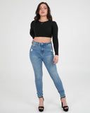 JEAN SKINNY JD001 MJAA AZUL