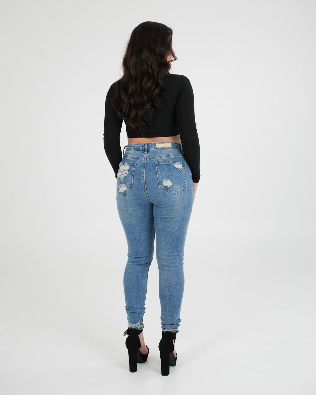 JEAN SKINNY JD001 MJAA AZUL