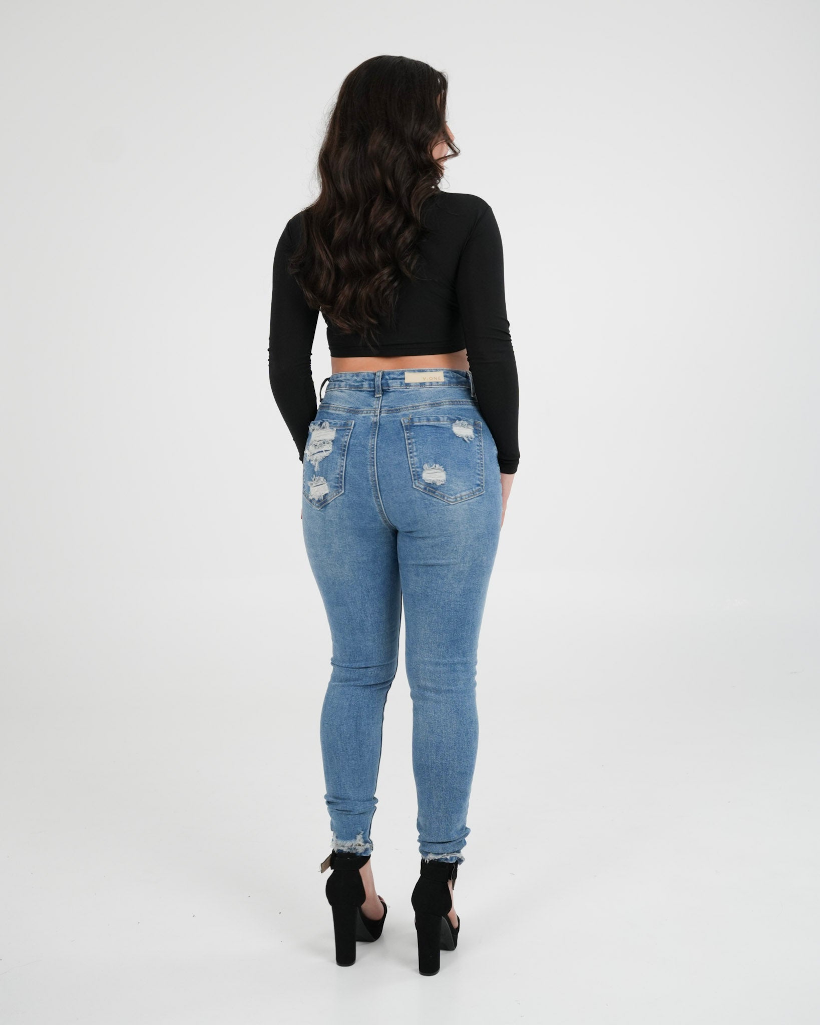 JEAN SKINNY JD001 MJAA AZUL
