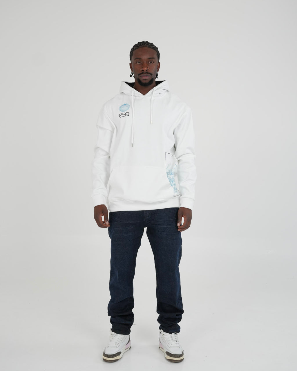 HOODIE SA153 BLANCO