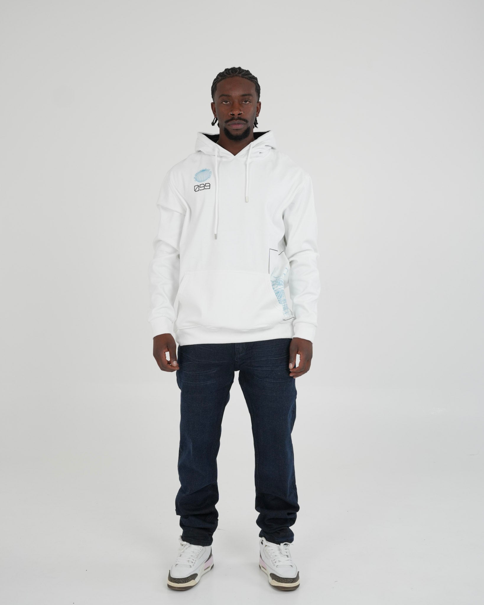 HOODIE SA153 BLANCO