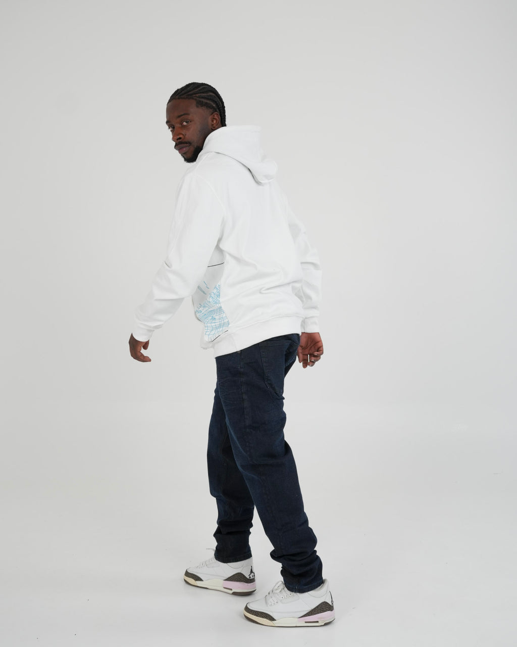 HOODIE SA153 BLANCO