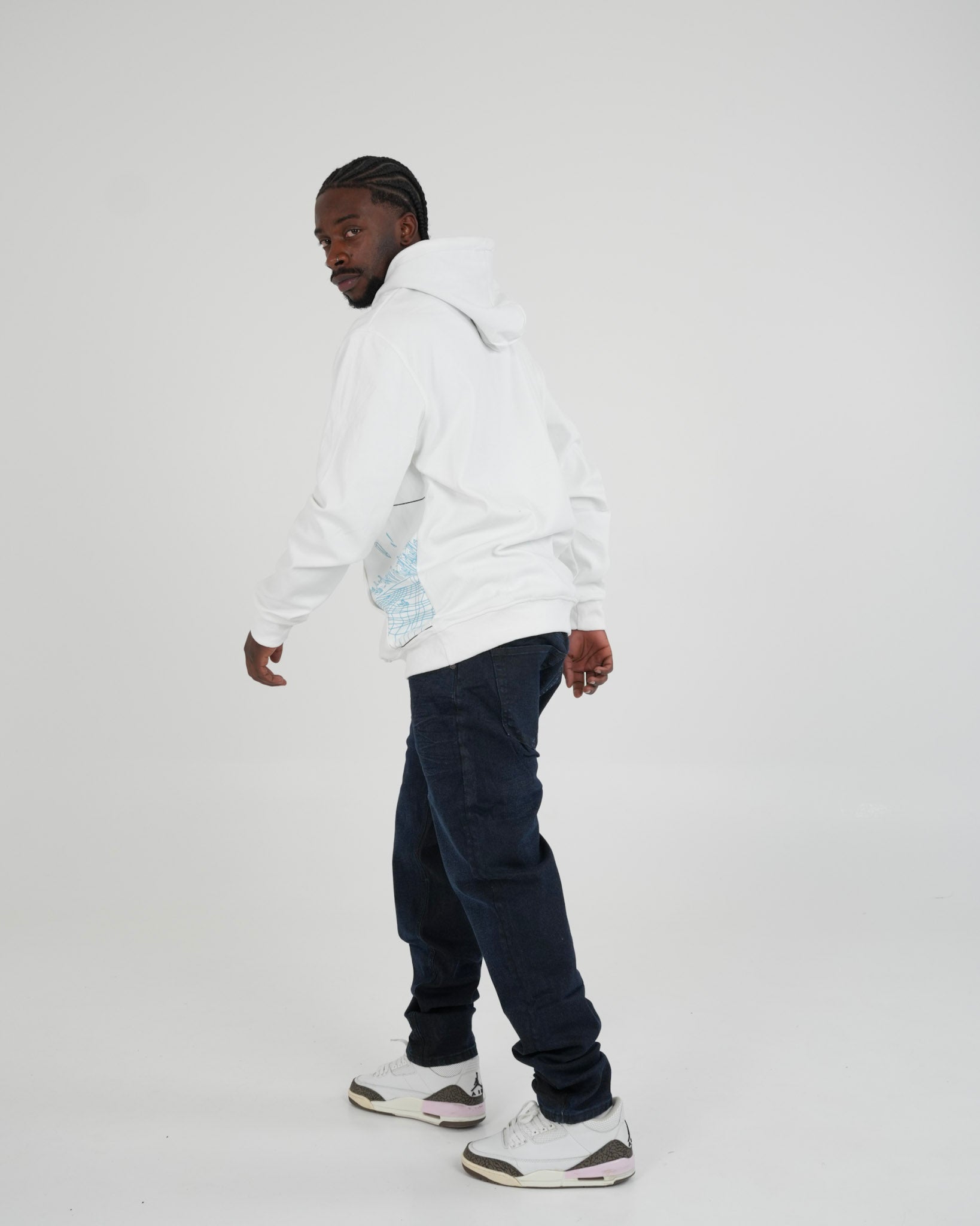 HOODIE SA153 BLANCO