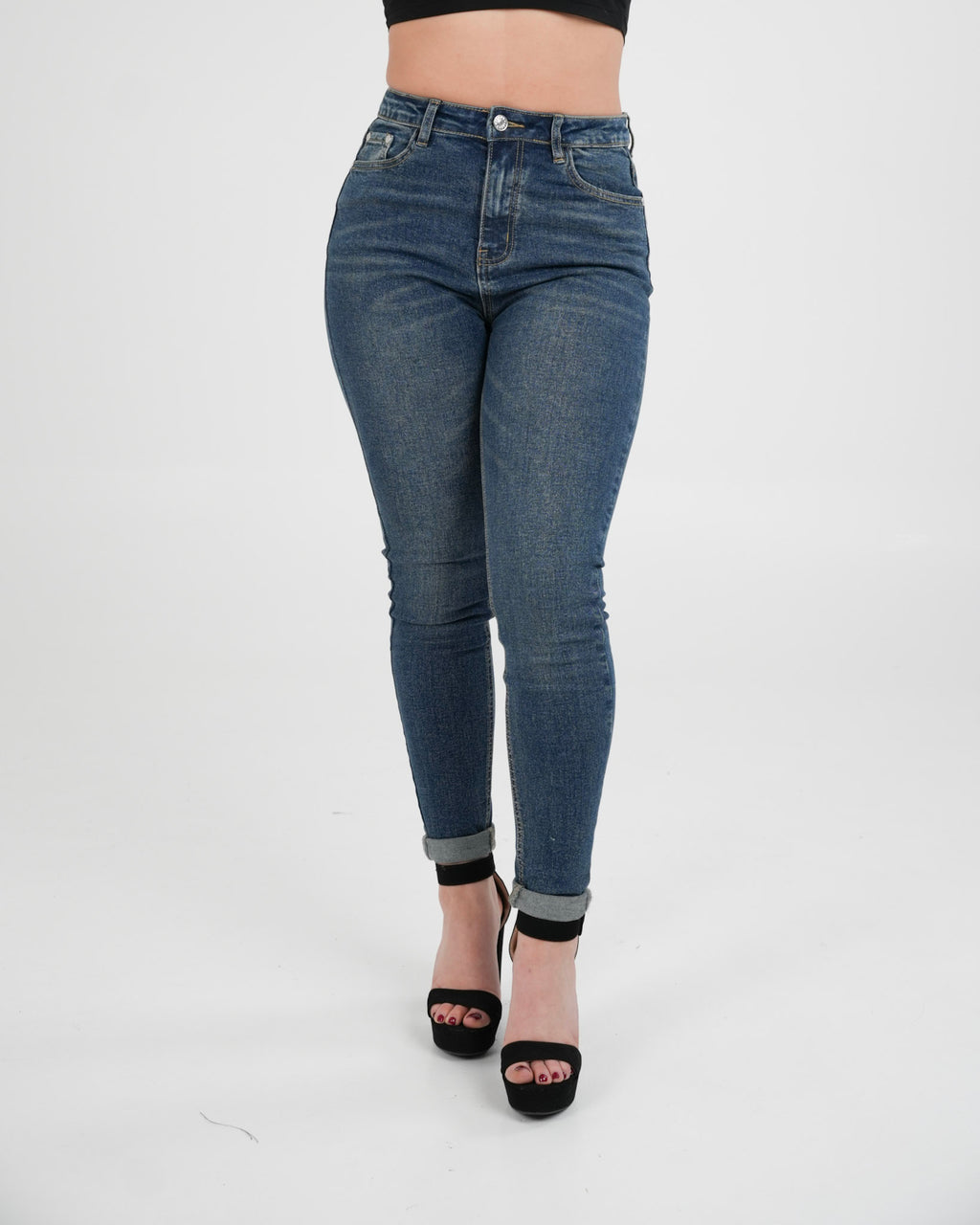 JEAN SKINNY JD001 MJAE AZUL