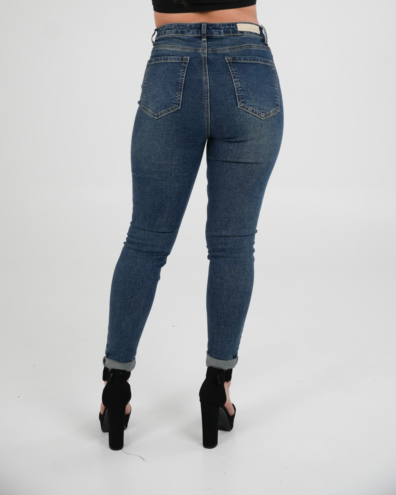 JEAN SKINNY JD001 MJAE AZUL
