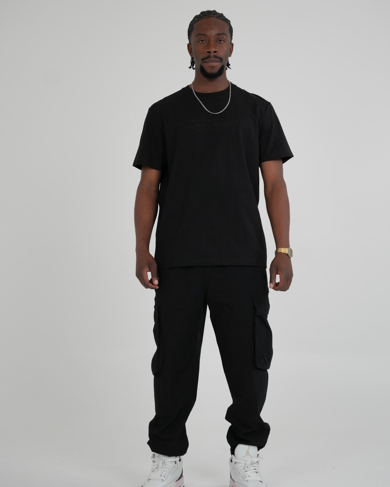 CAMISETA CA019 NEGRO