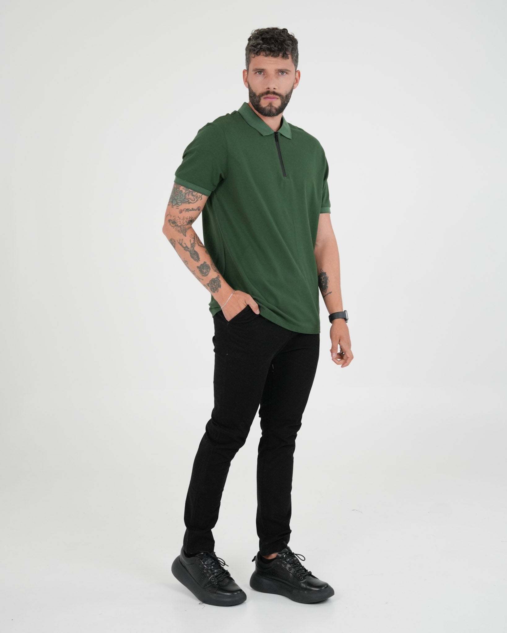 CAMISA POLO CAP003 VERDE