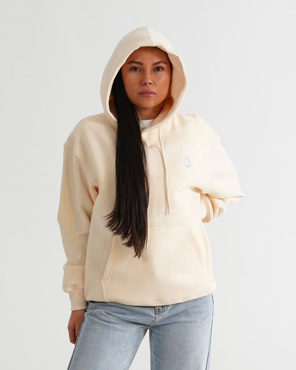 HOODIE FSA085 BEIGE