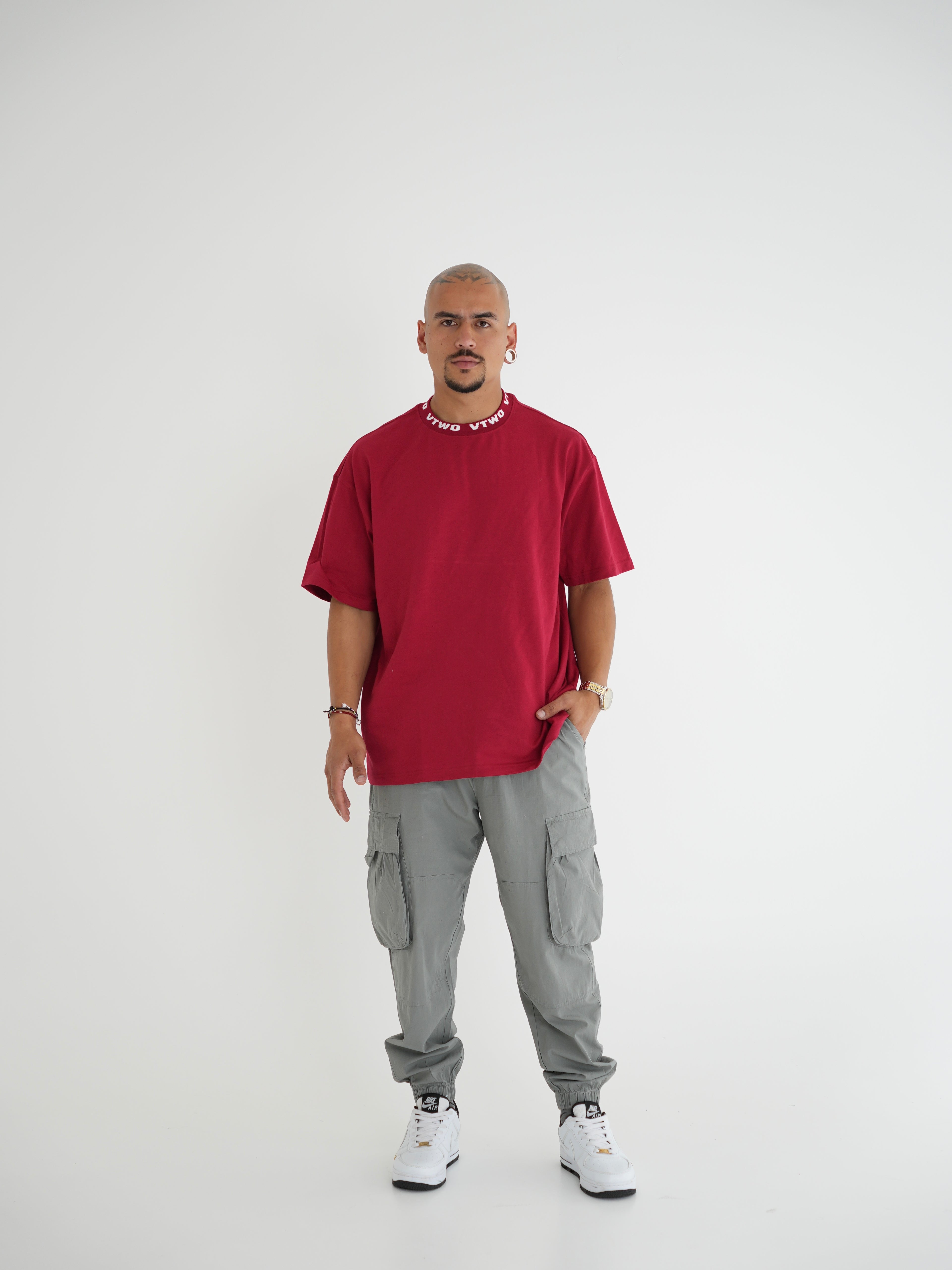 CAMISETA FCA006 ROJO