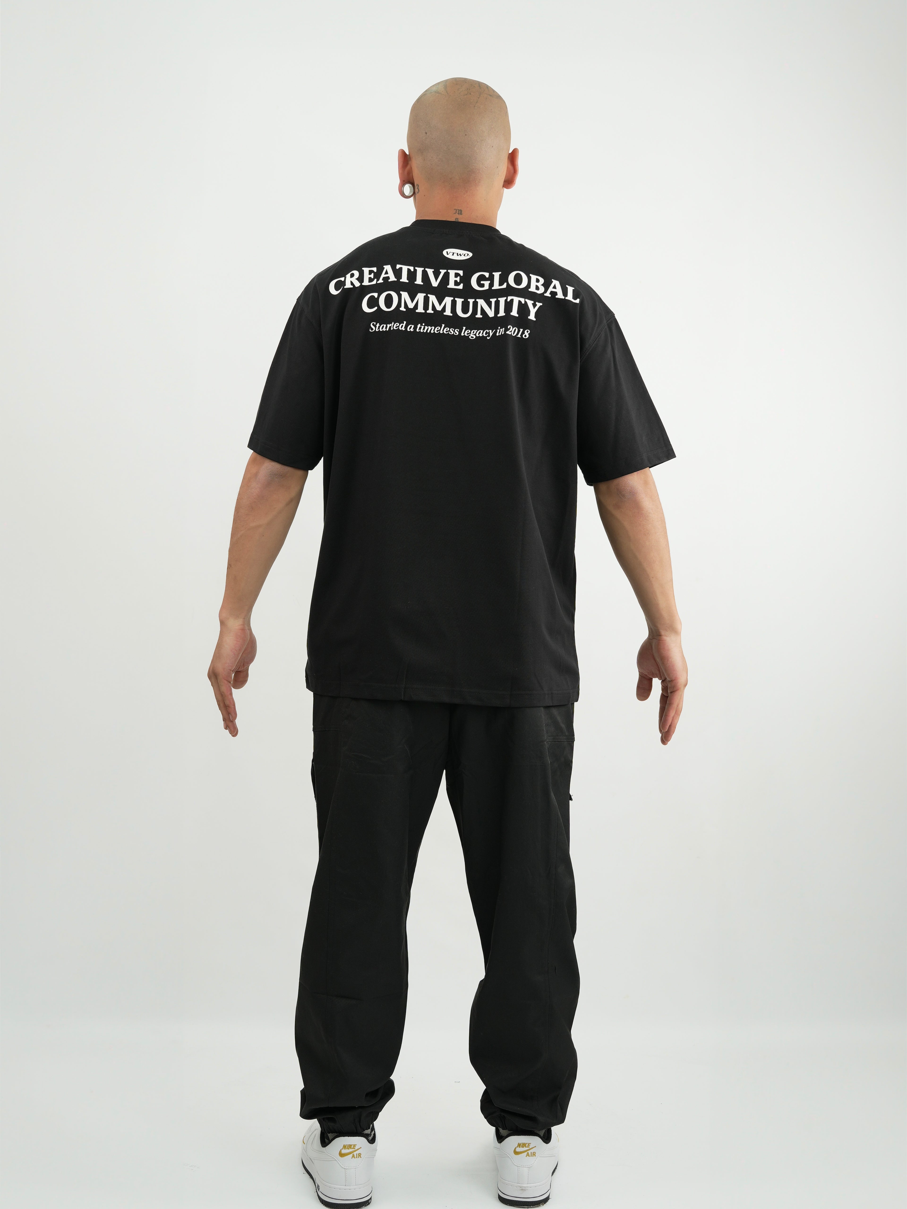 CAMISETA FCA015 NEGRO