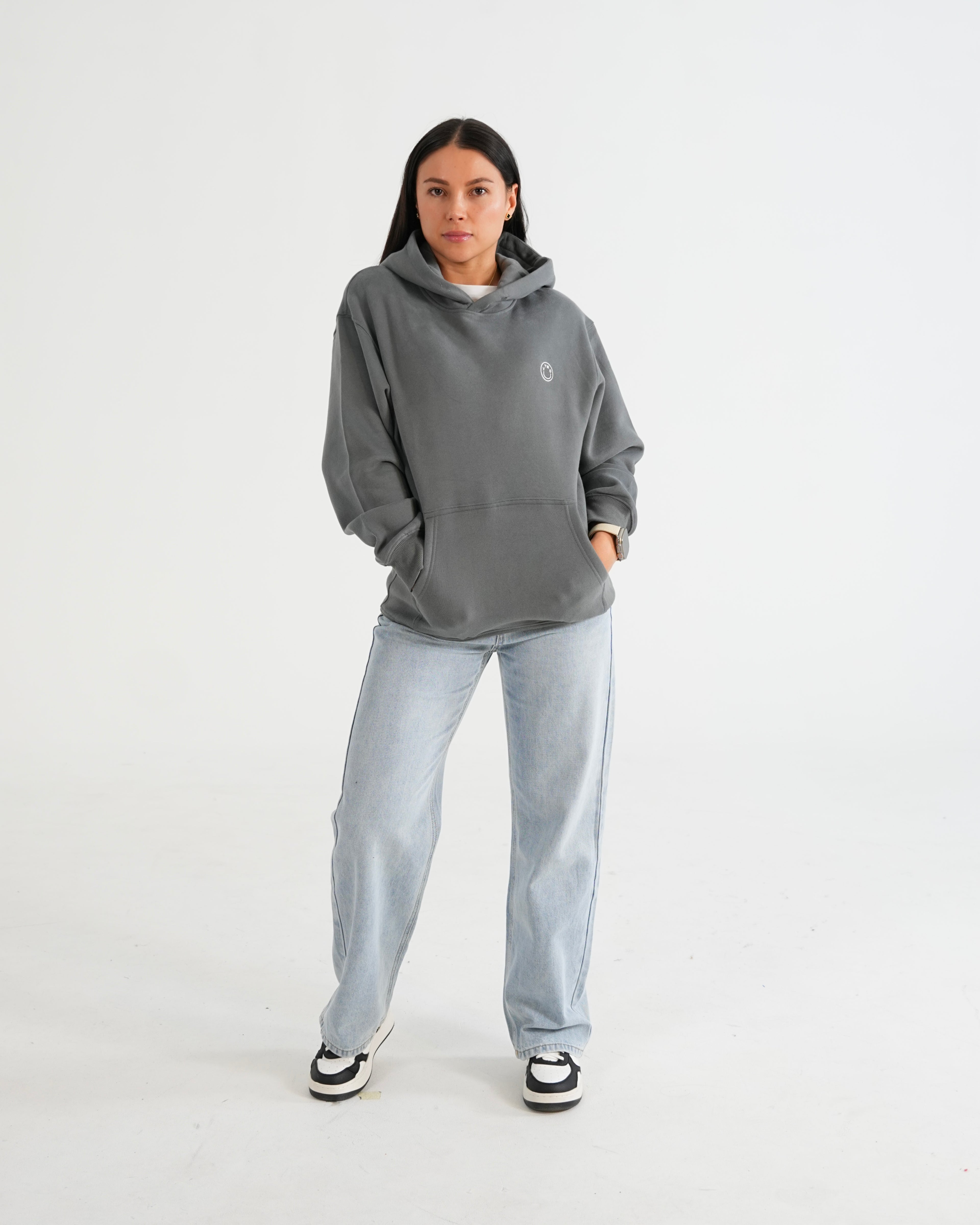 HOODIE FSA085 GRIS