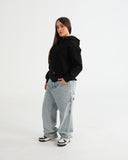 HOODIE FMSA045 NEGRO