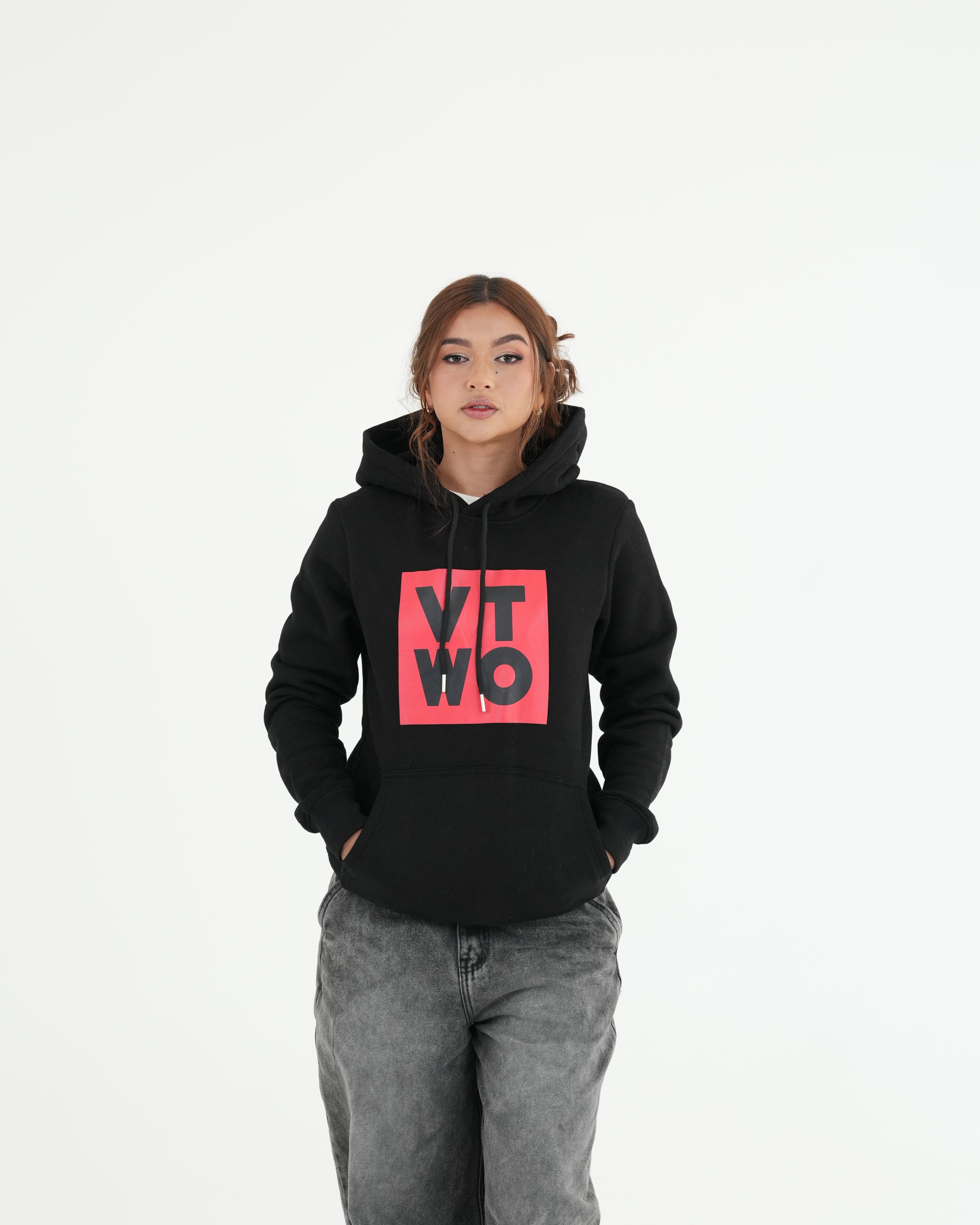 HOODIE FSA063 NEGRO