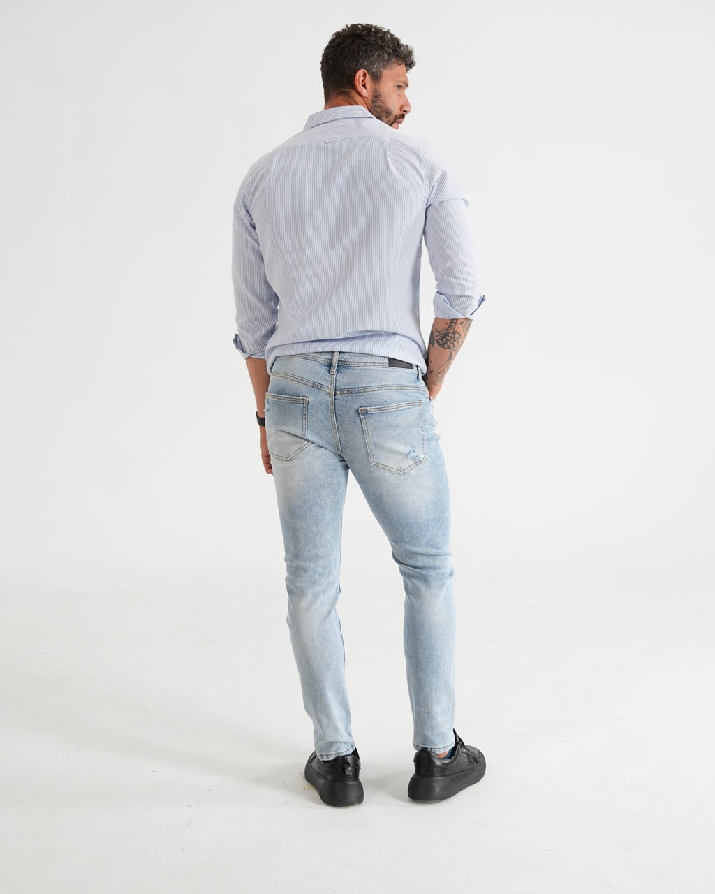 JEAN JH001 JBO AZUL