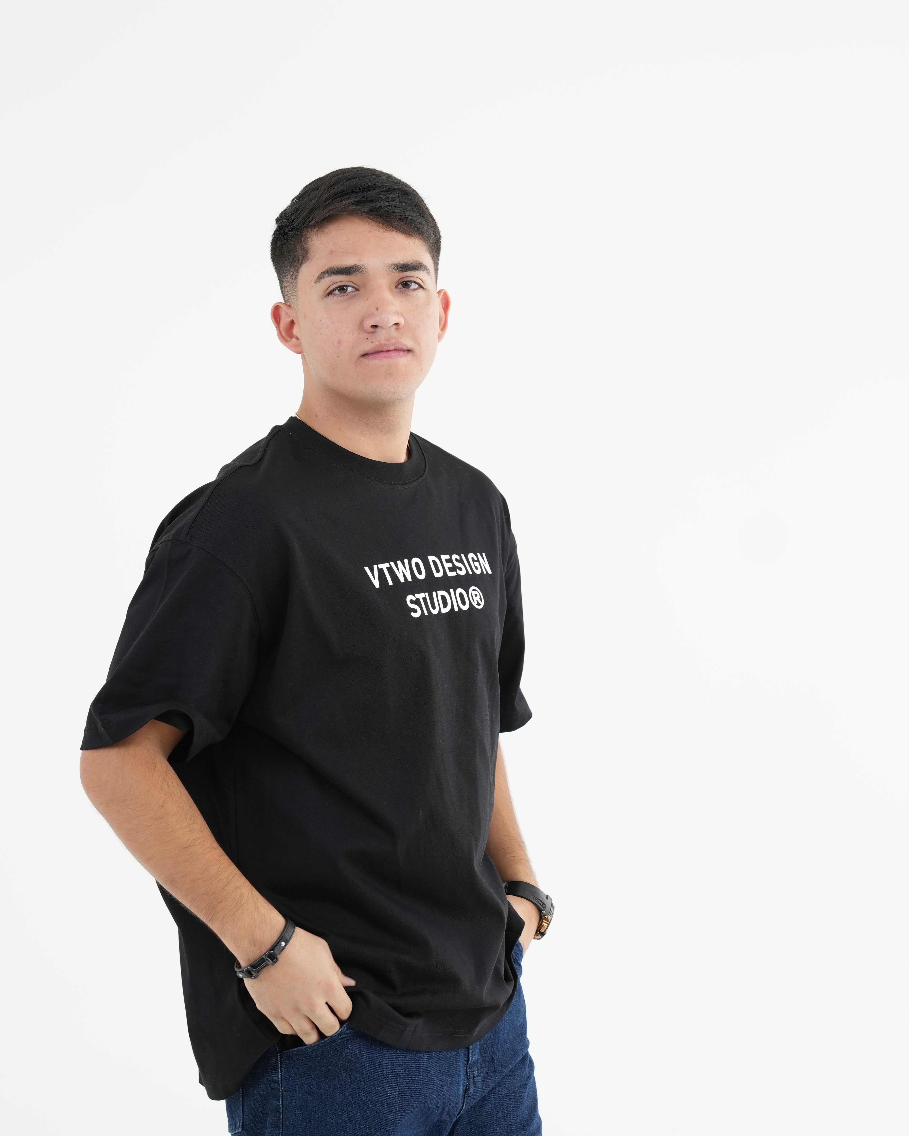 CAMISETA FCA008 NEGRO