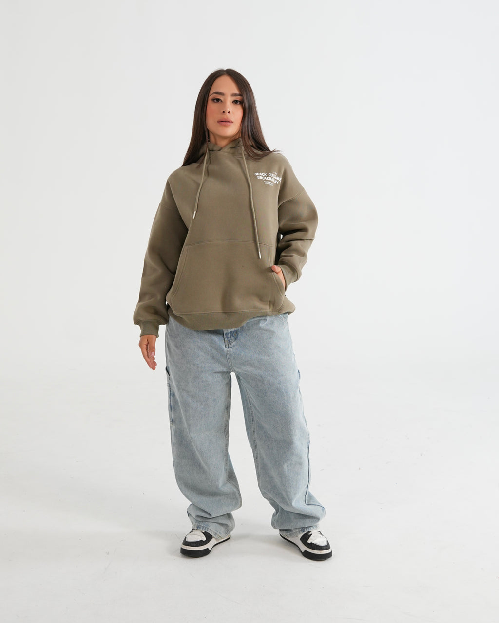 HOODIE FMSA044 VERDE