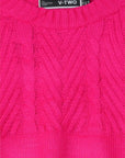 SUÉTER MSA161 FUCSIA