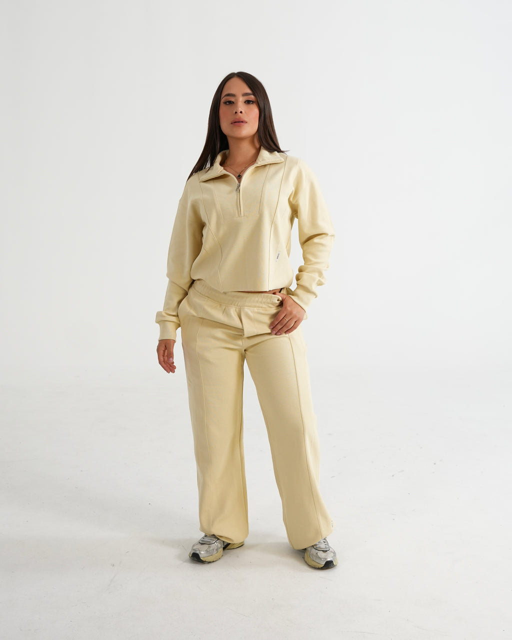 SUDADERA V002 BEIGE