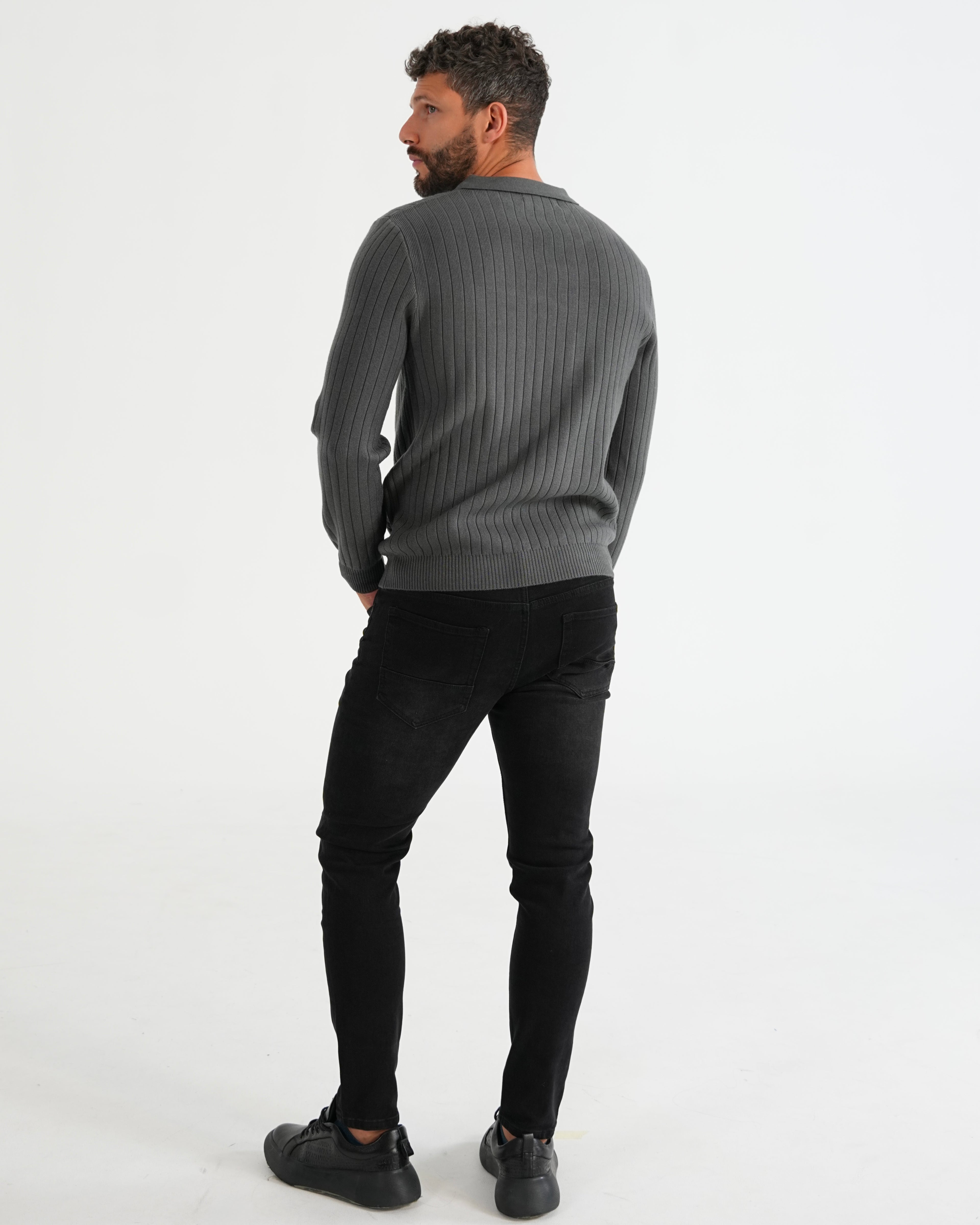 SUÉTER HISA022 GRIS