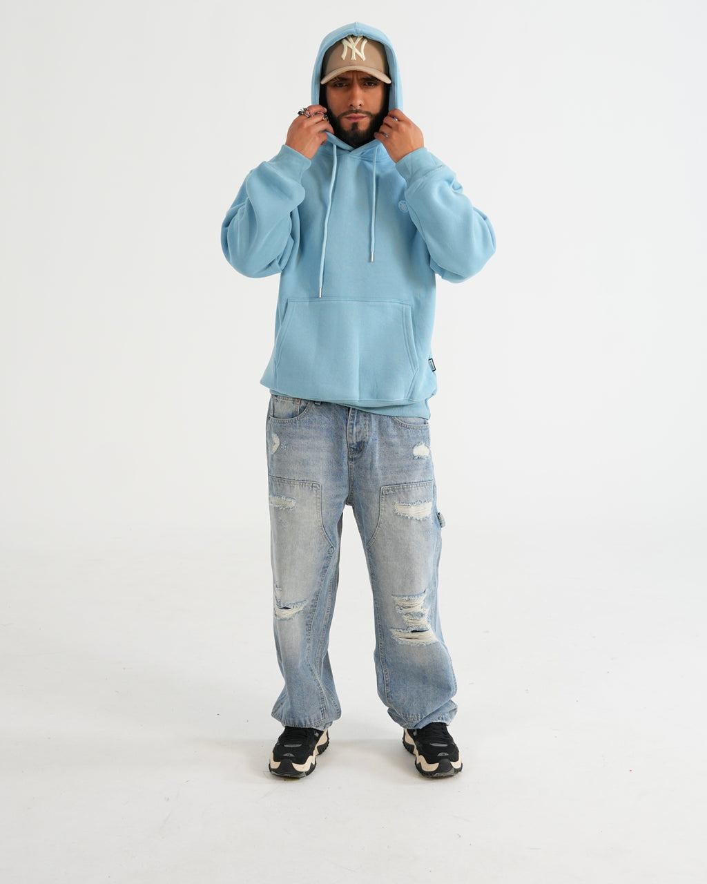 HOODIE FSA085 AZUL C