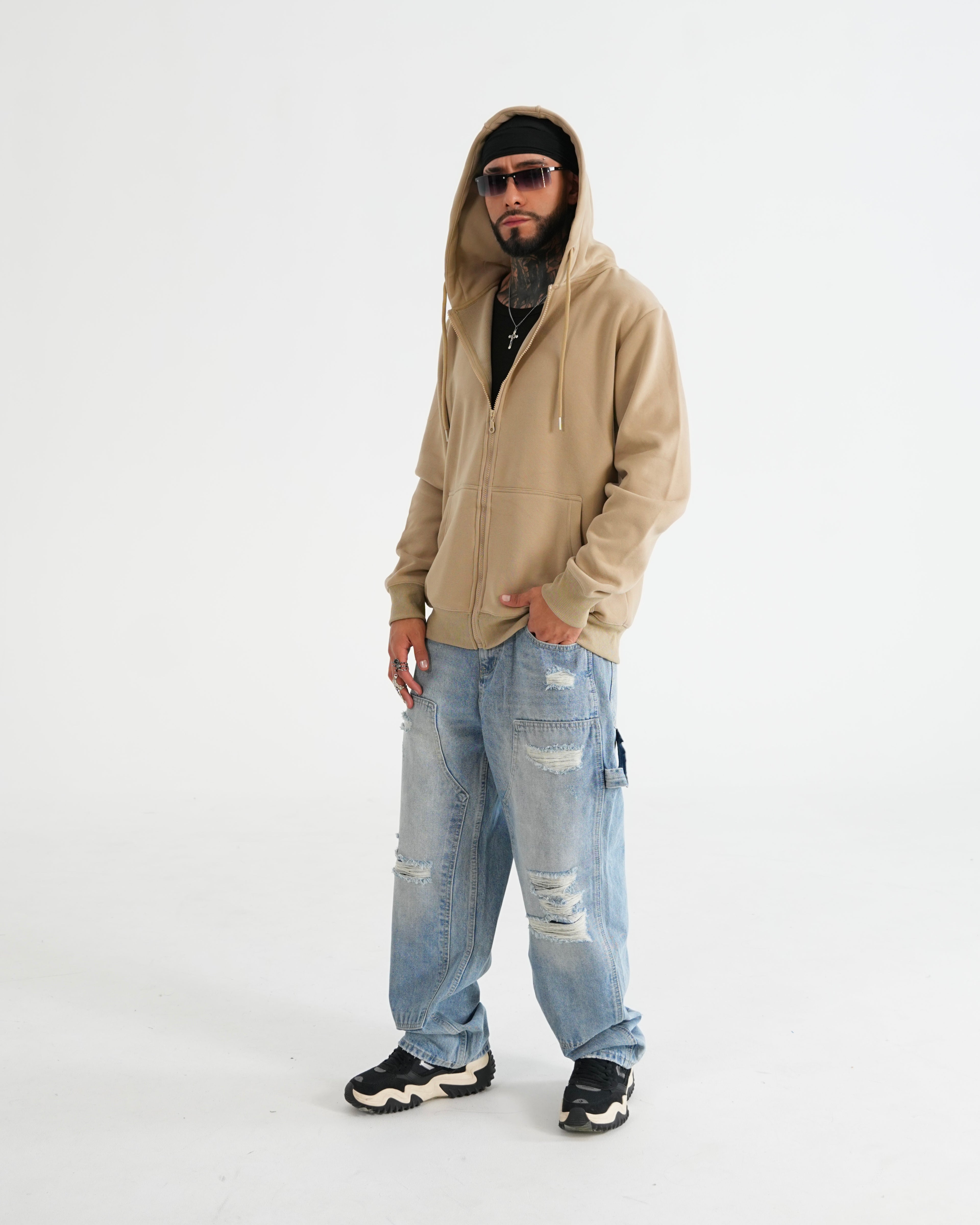 CHAQUETA FSA068 KHAKI C